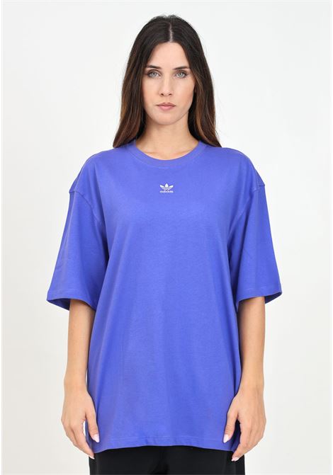 T-shirt a manica corta Essentials Boyfriend viola da donna ADIDAS ORIGINALS | IY7327.